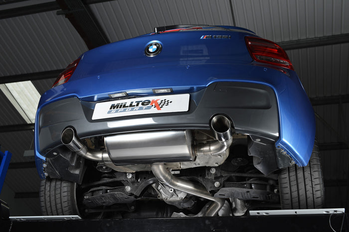 Milltek Sport Non Resonated Race Rear Silencer - BMW M135i