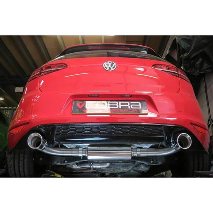 VW Golf GTI MK7 (12-17) Turbo-Back Exhaust - Cobra Sport