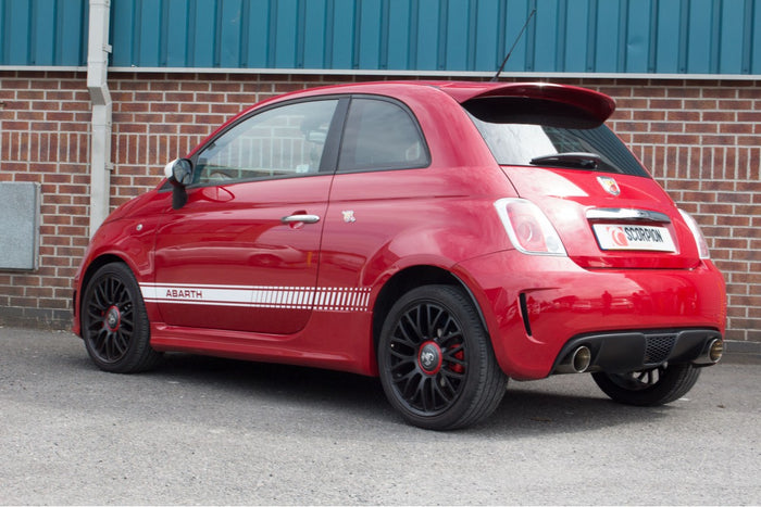 Scorpion Exhausts Non-Resonated Cat Back System - Abarth 500