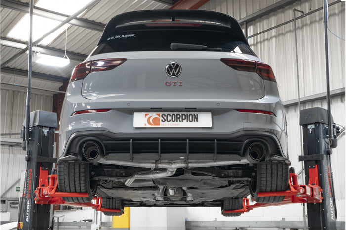 Volkswagen MK8 Golf GTI CLUBSPORT 2020 - 2022 GPF-Back/Predator GPF-Back - Scorpion Exhausts