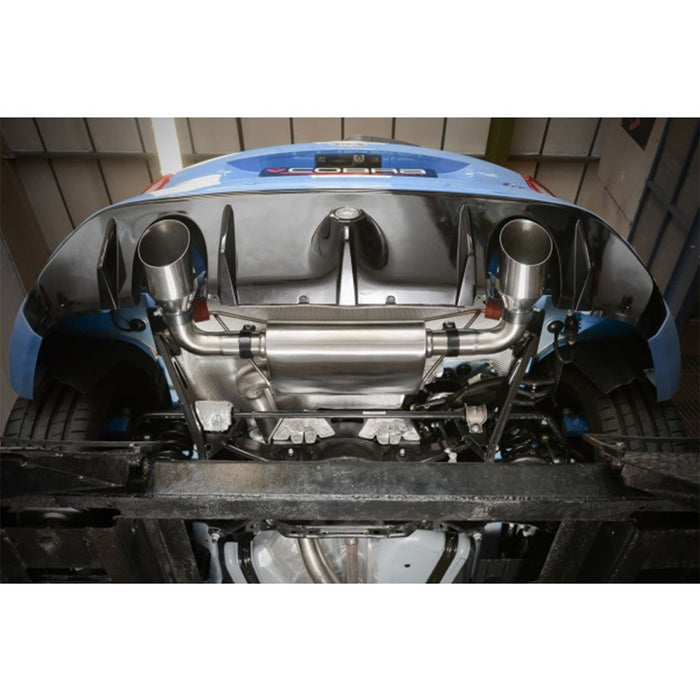 Cobra Sport Non Resonated & Valved Turbo Back Sports Cat - Focus RS Mk3