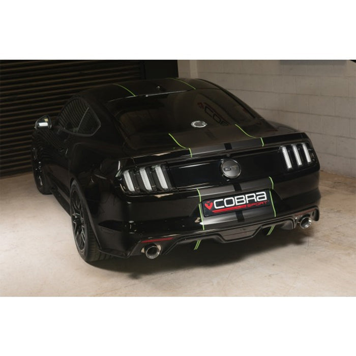 Cobra Sport Venom Style Cat Back Exhaust - Ford Mustang 5.0 V8 GT