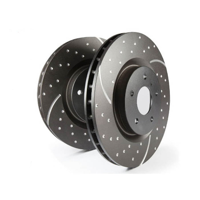 EBC Brakes GD Series Slotted And Dimpled Brake Discs For The VW Polo 6C 1.8T
