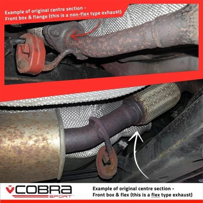 Cobra Sport Cat Back Exhaust - Ford Fiesta Mk7 Zetec 1.2/1.4/1.6