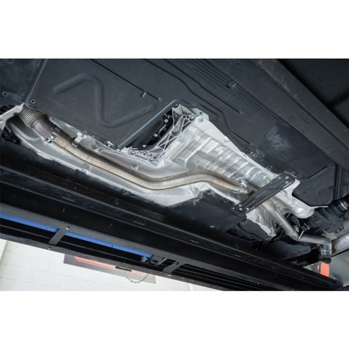 Cobra Sport PPF Resonator Delete Exhaust on the BMW M140i / M240i