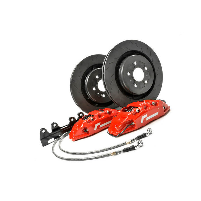 Racingline Performance Stage 2 Big Brake Kit in Red For The VW Golf R Mk7