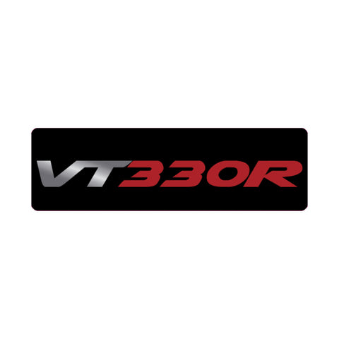 AET Motorsport VT330R Gel Badge Sticker